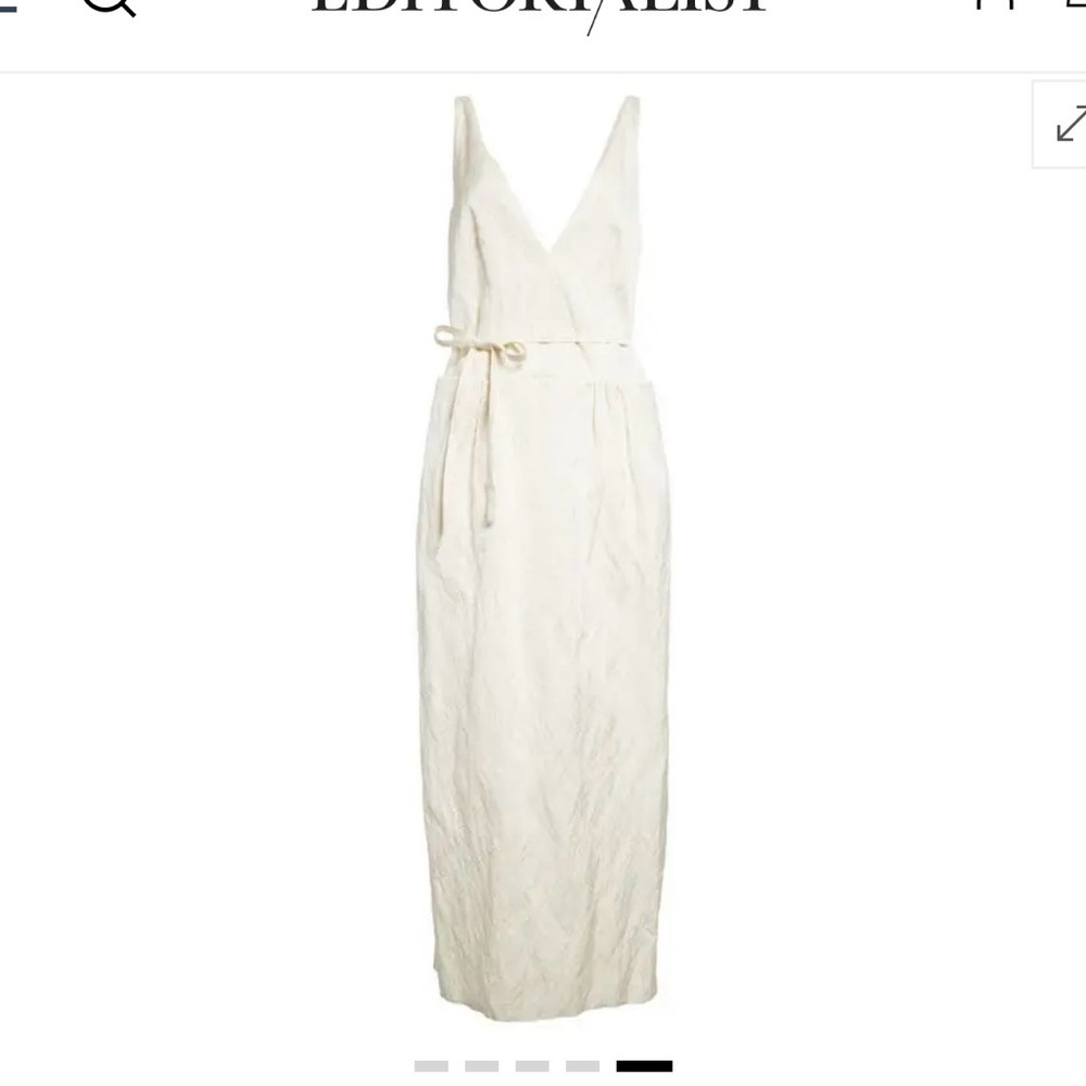 Altuzarra Cream Maxi Dress